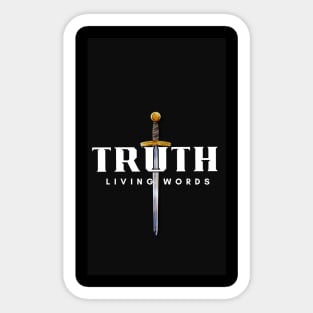 Truth with sword Sticker